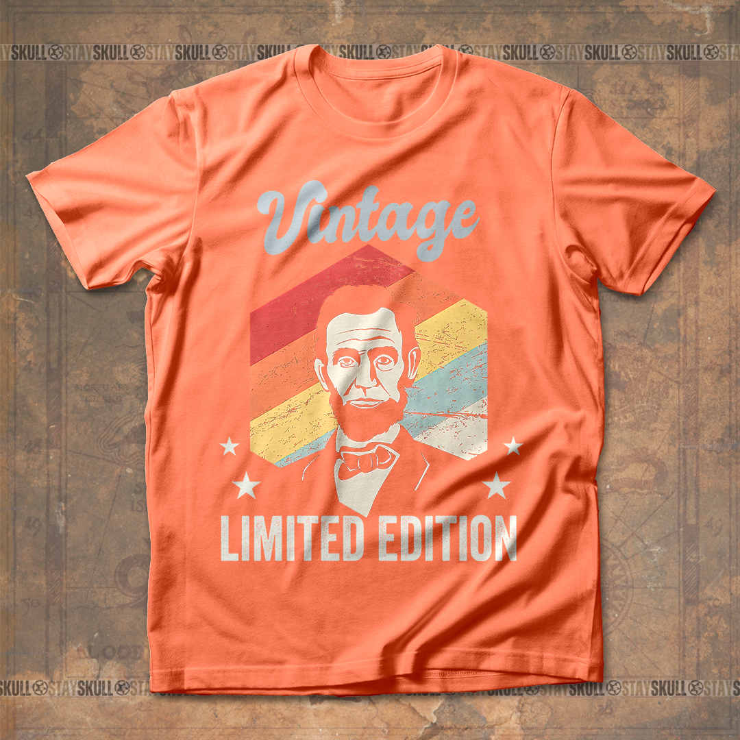 Abraham Lincoln Vintage Limited Edition T shirt