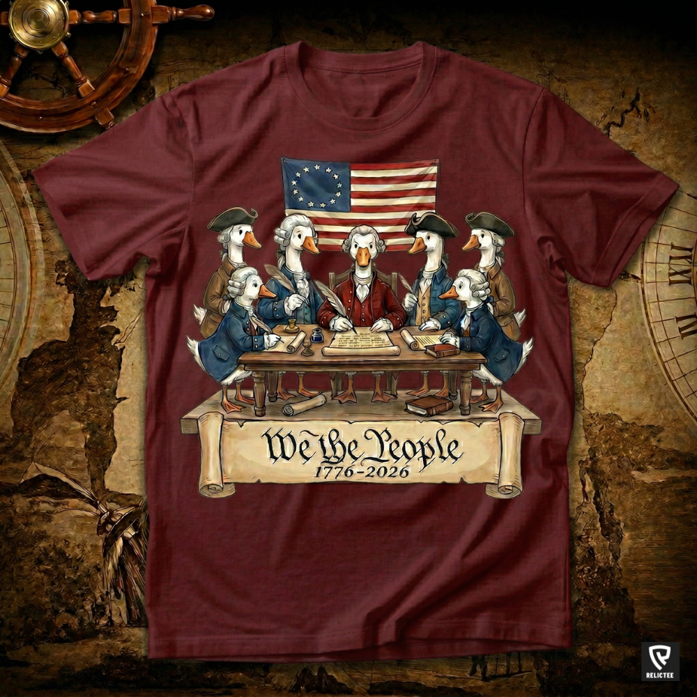 Funny Founding Fathers Duck Shirt