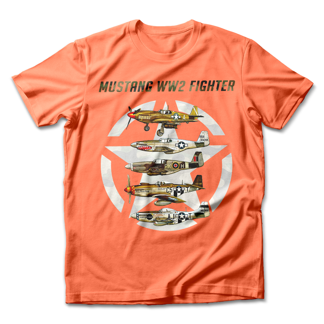 Mustang WW2 Fighter Shirt