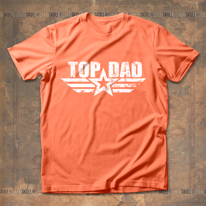 Top Dad Father Gift T shirt