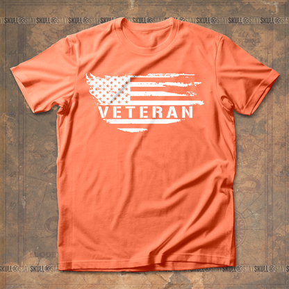 Veteran US Flag T shirt