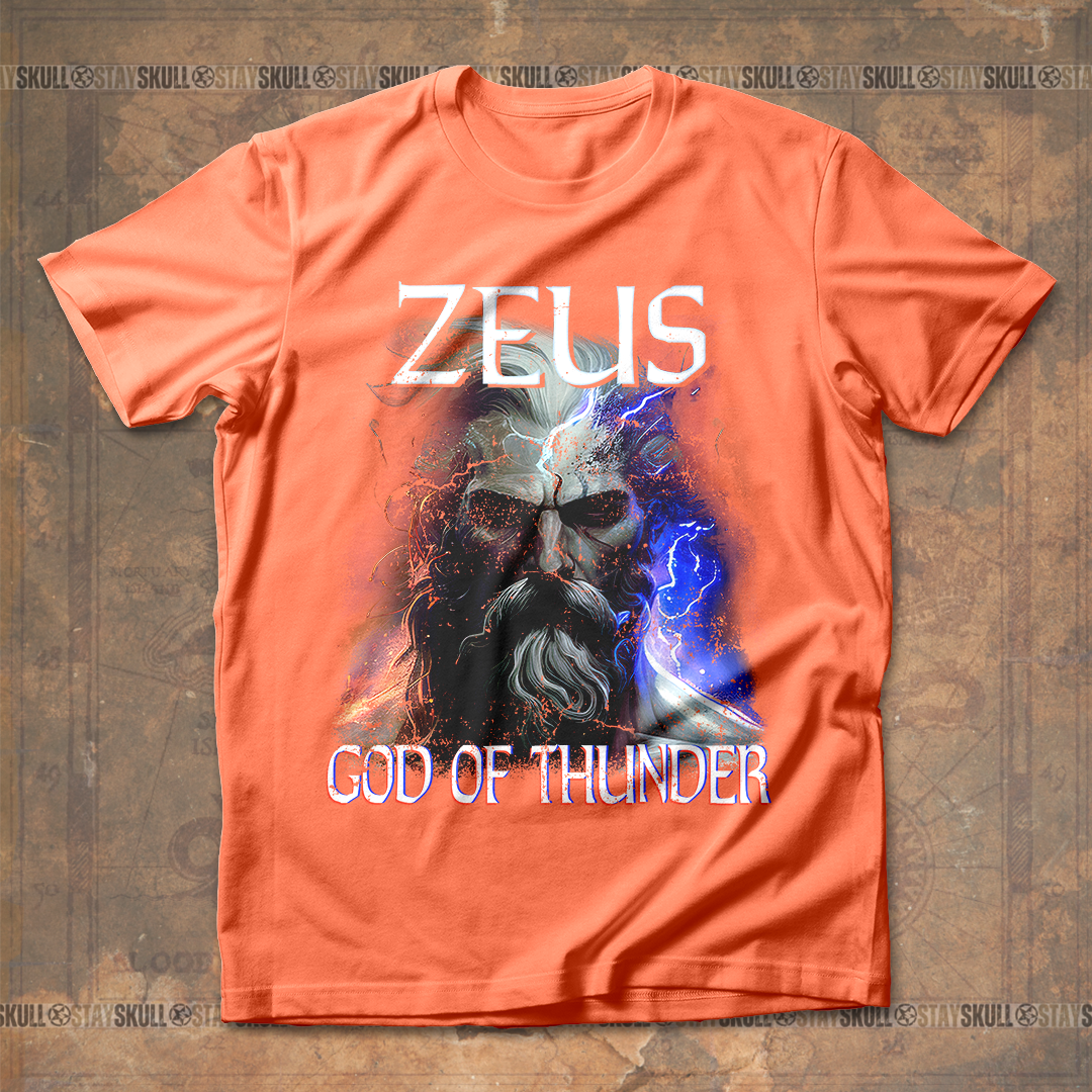 Zeus God of Thunder T Shirt