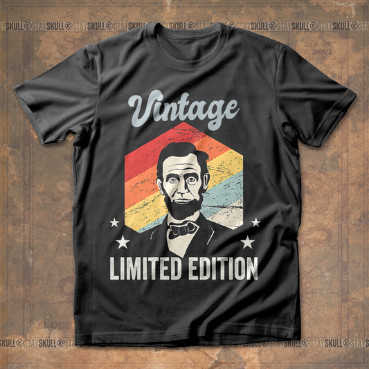 Abraham Lincoln Vintage Limited Edition T shirt