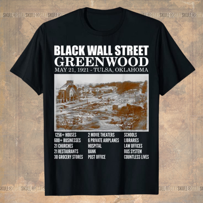 Black Wall Street T Shirt
