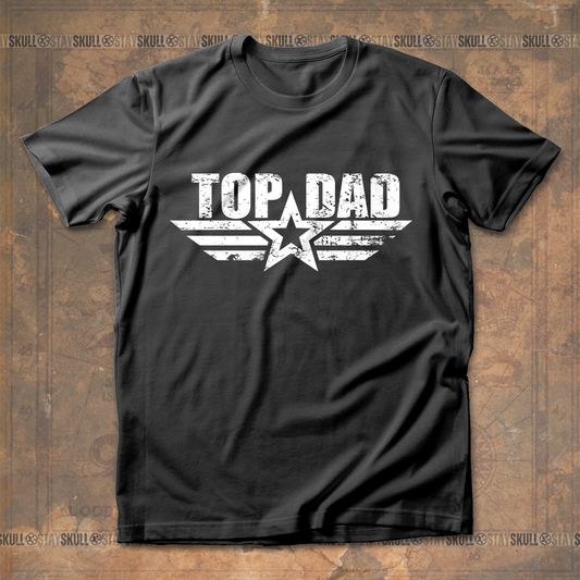 Top Dad Father Gift T shirt