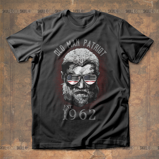 Old Man Patriot T shirt [Year can be customed]