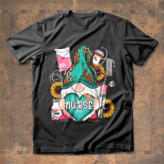 Nurse Gnome T shirt