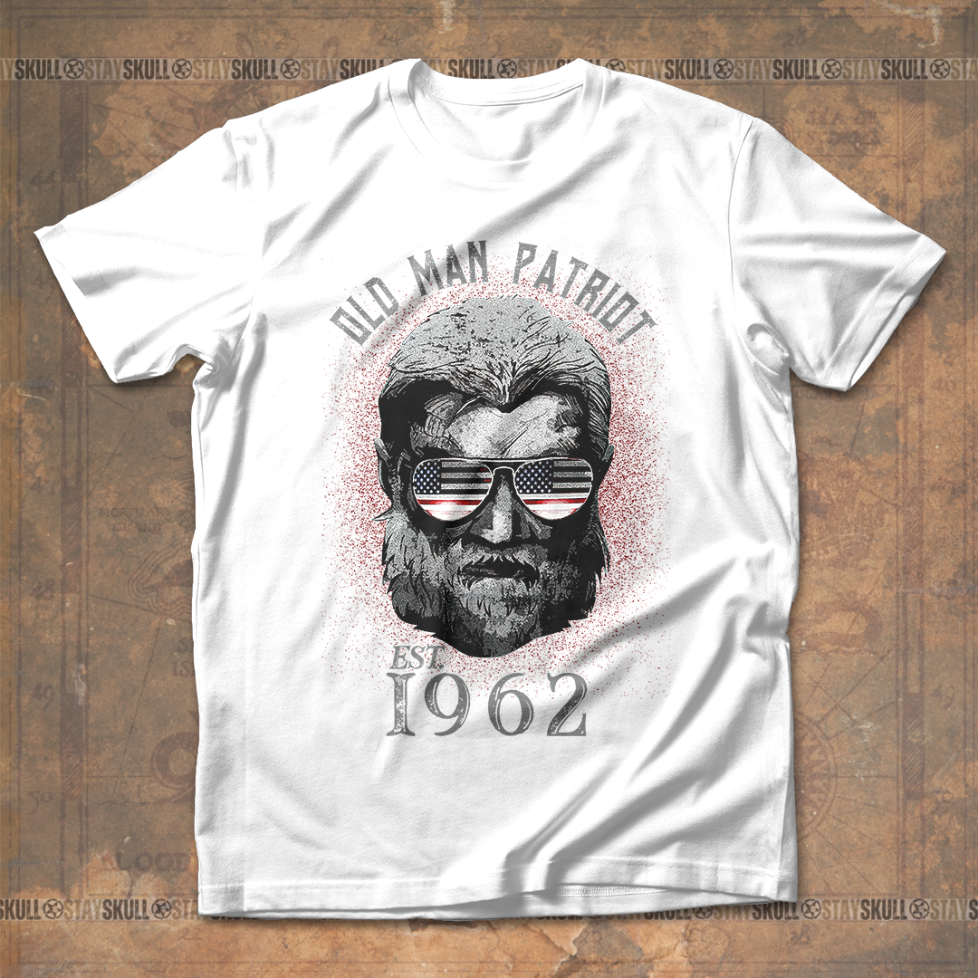 Old Man Patriot T shirt [Year can be customed]