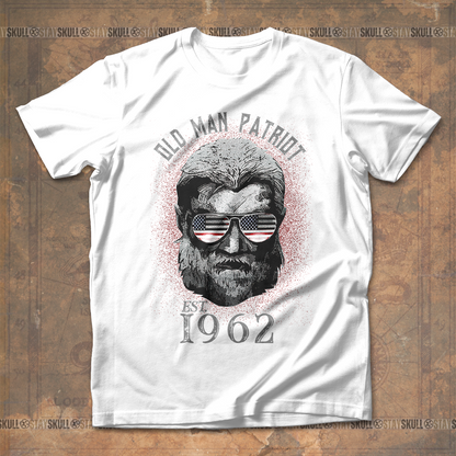 Old Man Patriot T shirt [Year can be customed]