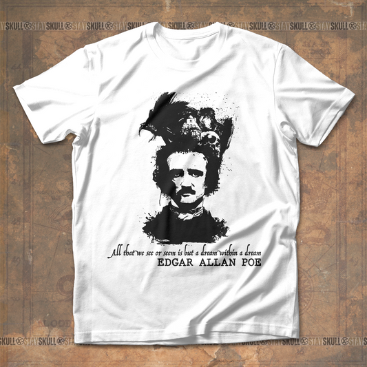 Edgar Allan Poe All That We See Or Seem T shirt