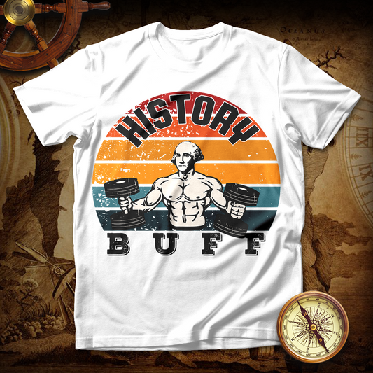 History Washington Buff Retro Shirt Vintage
