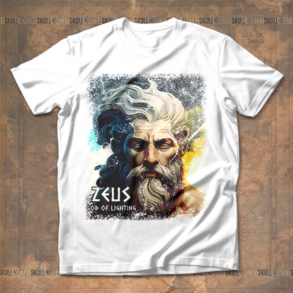 Zeus God of Lighting T Shirt