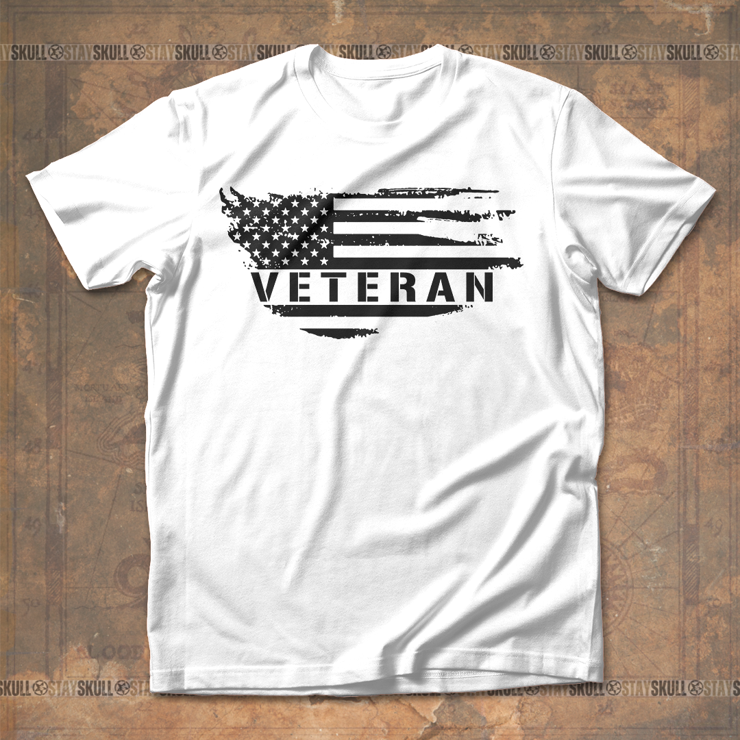 Veteran US Flag T shirt