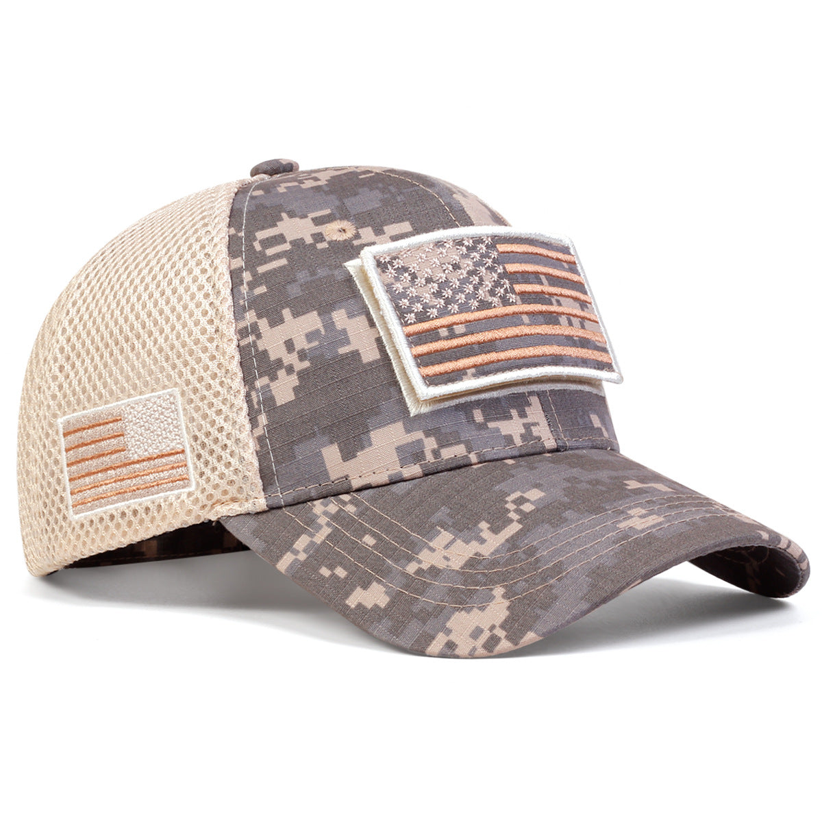 Sun Protection Velcro Military Fans Camouflage Hat