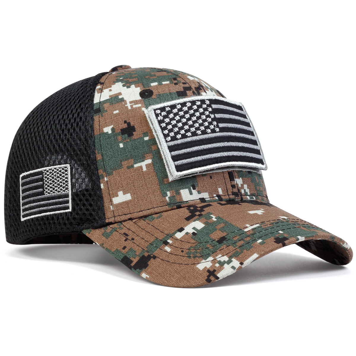 Sun Protection Velcro Military Fans Camouflage Hat