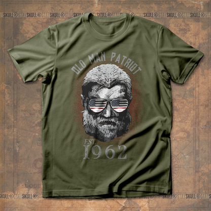 Old Man Patriot T shirt [Year can be customed]