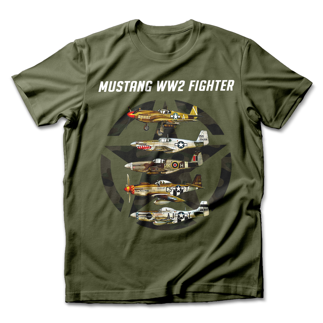 Mustang WW2 Fighter Shirt