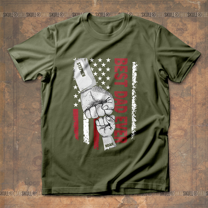 Best Dad Ever Personalized T-Shirt