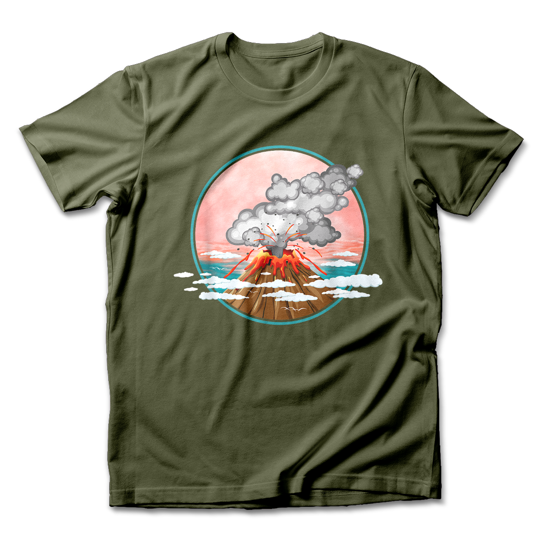 Volcano Eruption T-Shirt