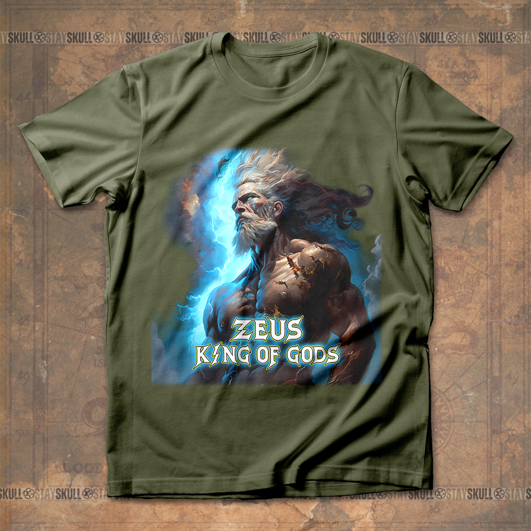 Zeus King of Gods T shirt