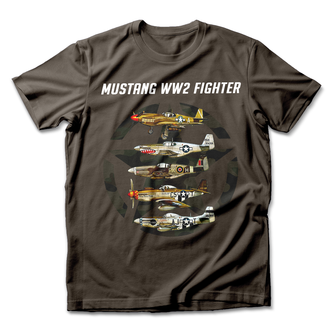 Mustang WW2 Fighter Shirt