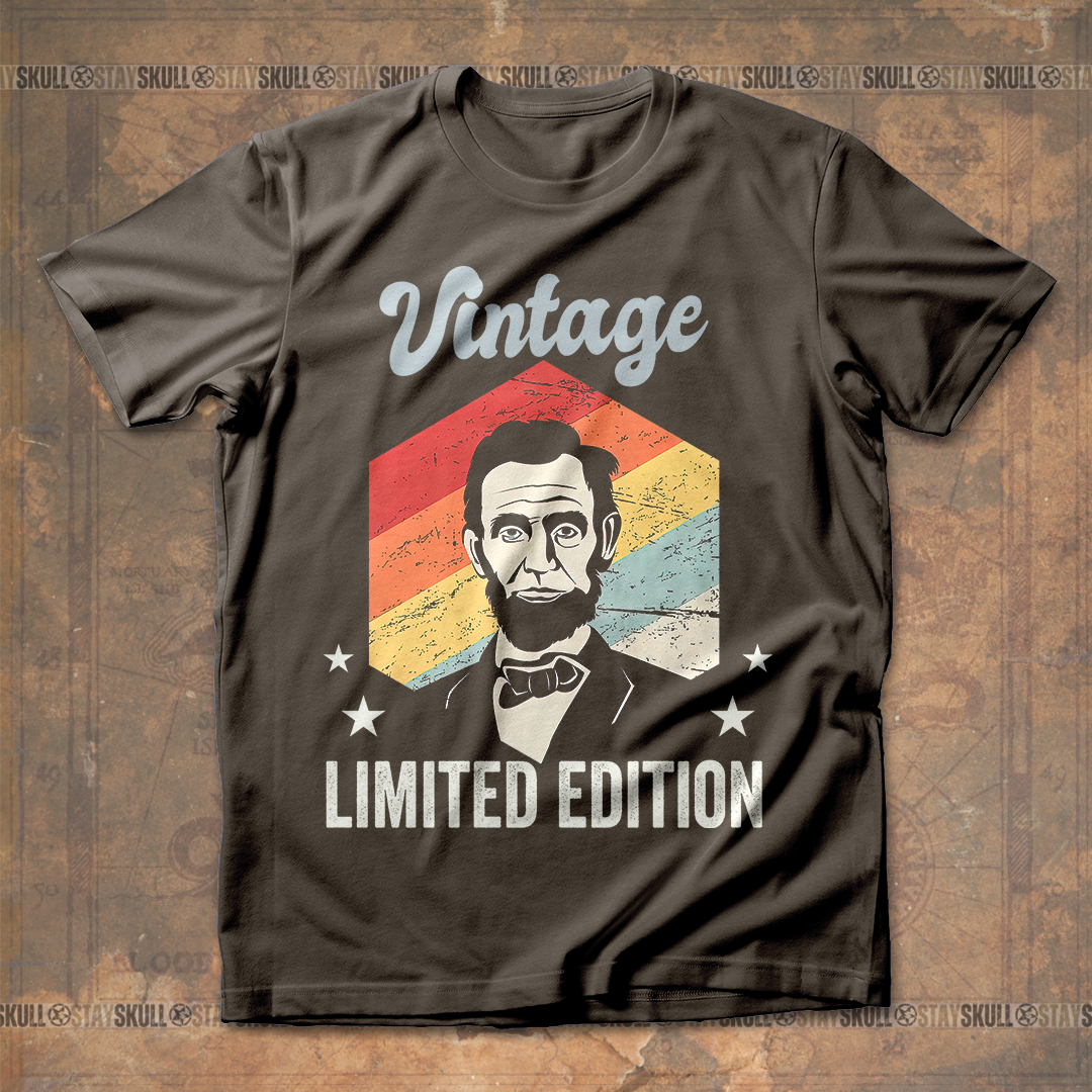 Abraham Lincoln Vintage Limited Edition T shirt