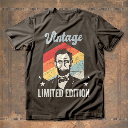 Abraham Lincoln Vintage Limited Edition T shirt
