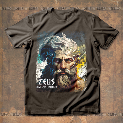 Zeus God of Lighting T Shirt