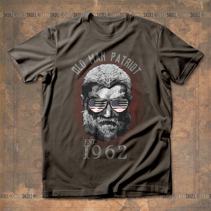 Old Man Patriot T shirt [Year can be customed]