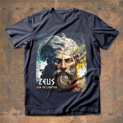 Zeus God of Lighting T Shirt