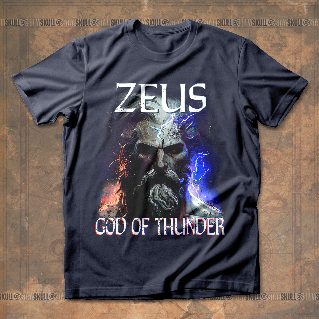Zeus God of Thunder T Shirt