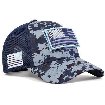 Sun Protection Velcro Military Fans Camouflage Hat