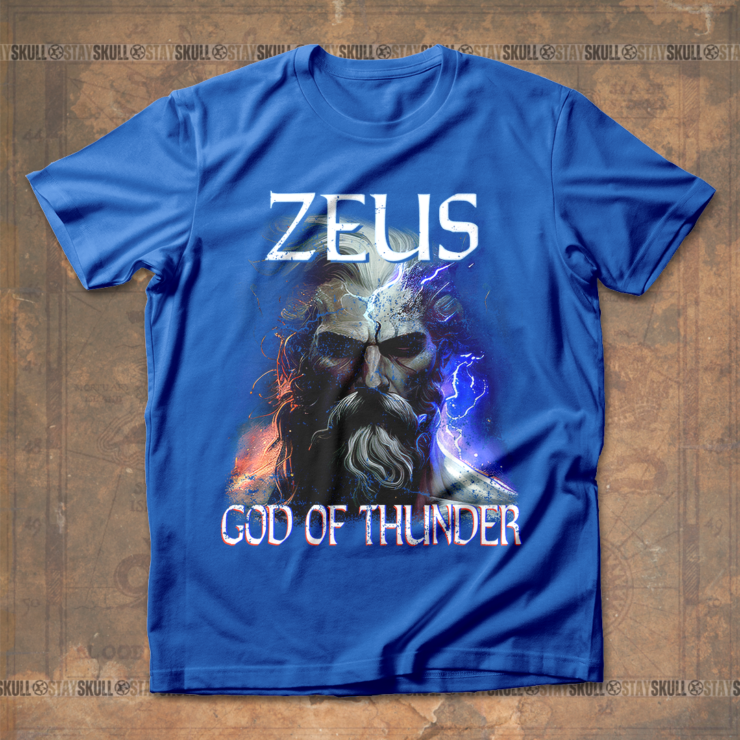 Zeus God of Thunder T Shirt