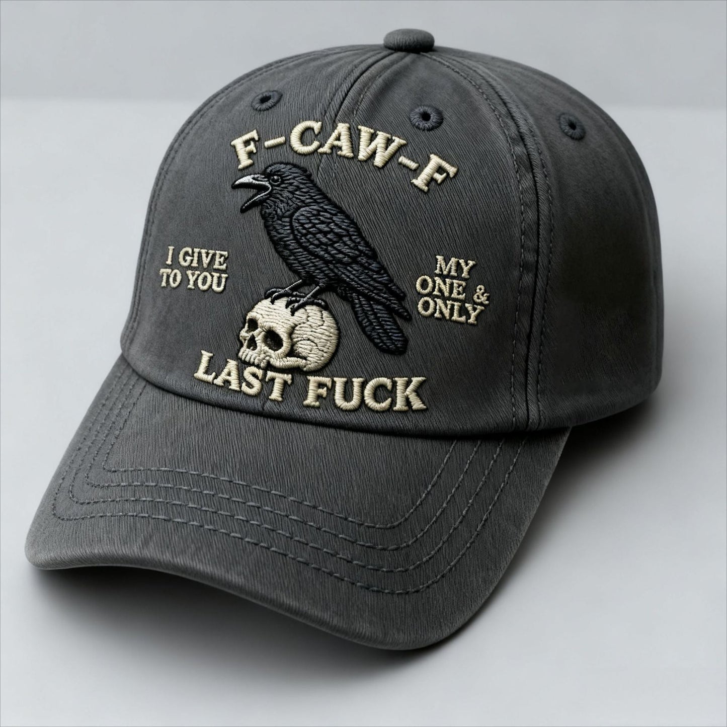 New F-CAW-F Raven Cap Baseball Hat