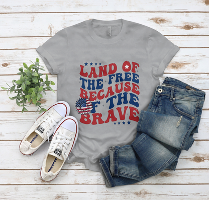 America Land Of The Free Because Of The Brave T shirt
