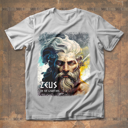 Zeus God of Lighting T Shirt