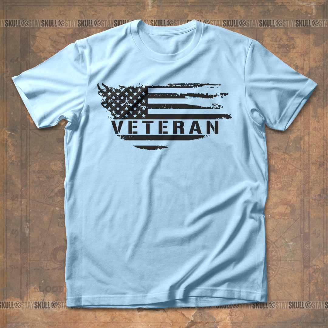 Veteran US Flag T shirt