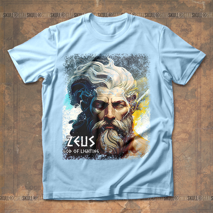 Zeus God of Lighting T Shirt