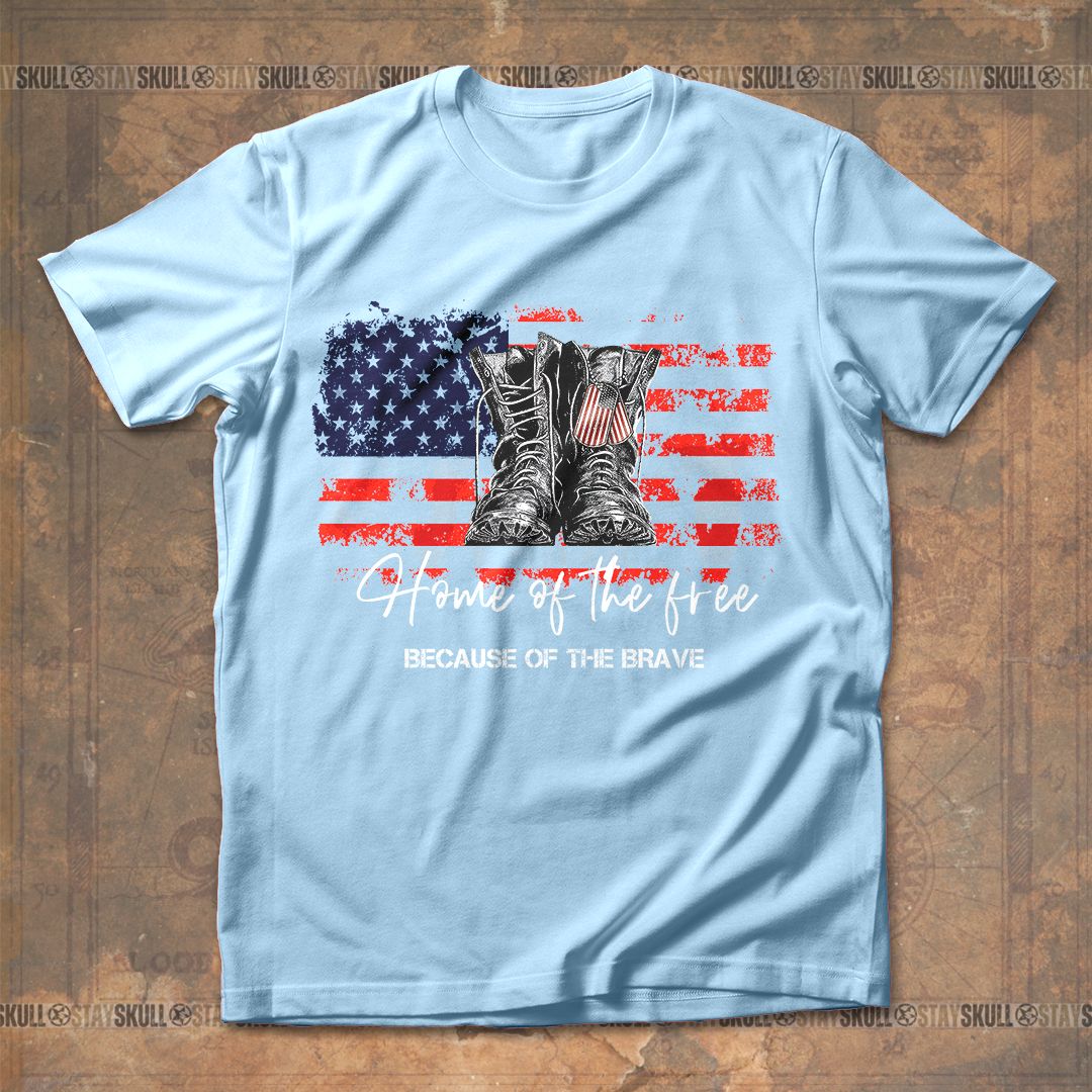 Home Of The Free Because Of The Brave T shirt