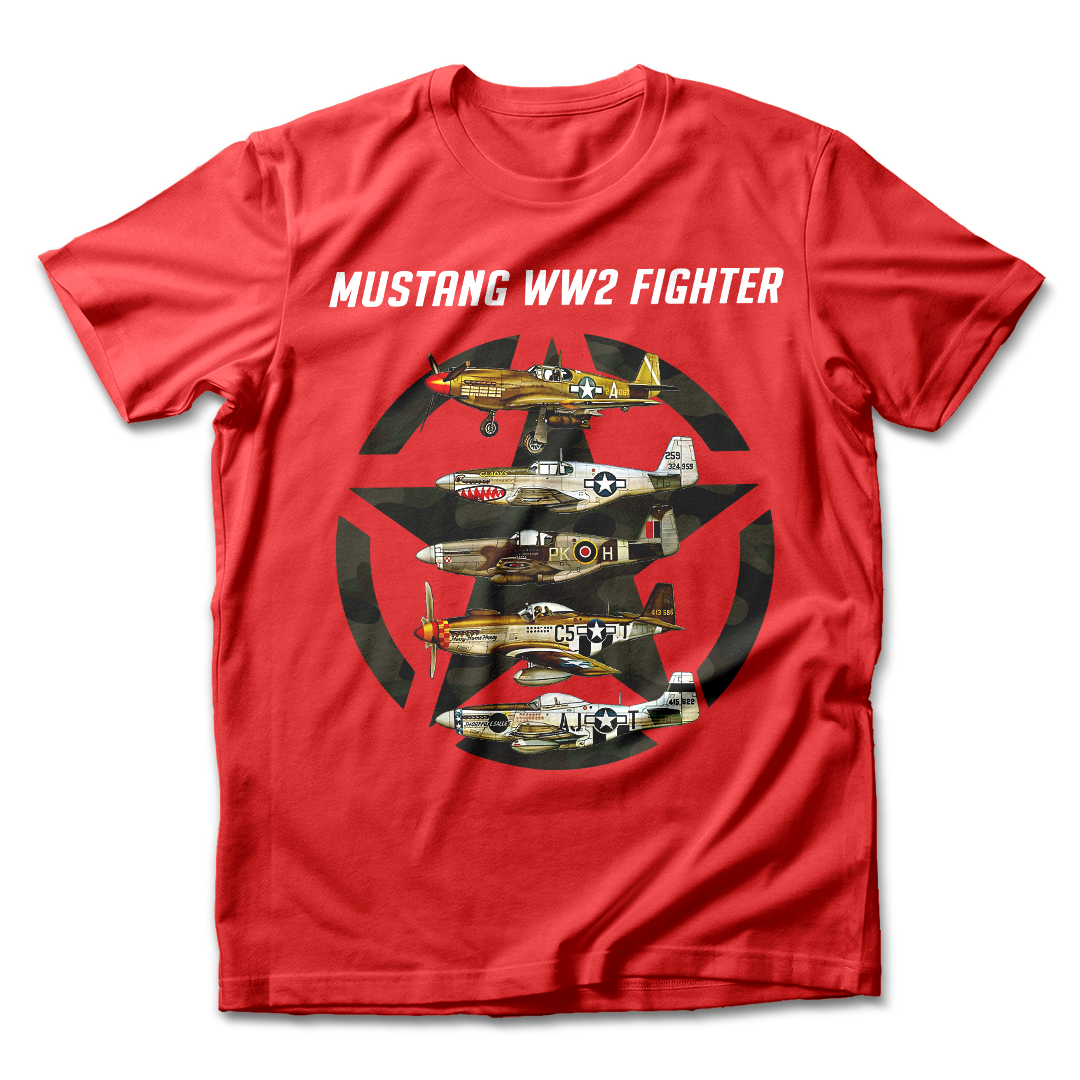 Mustang WW2 Fighter Shirt