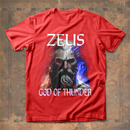 Zeus God of Thunder T Shirt
