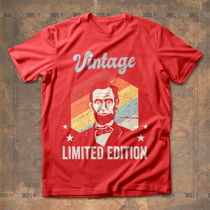 Abraham Lincoln Vintage Limited Edition T shirt