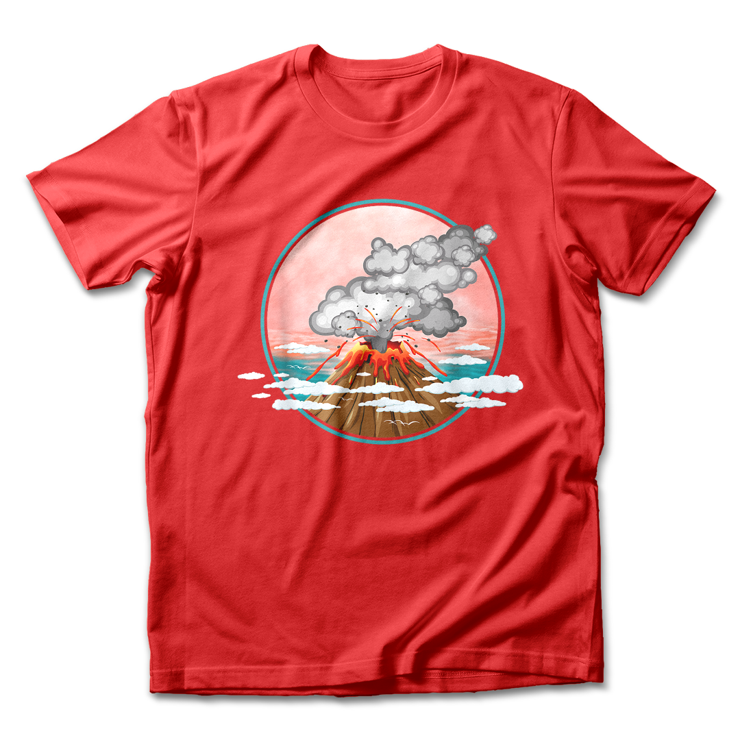 Volcano Eruption T-Shirt