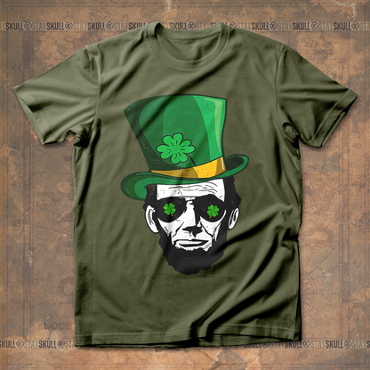 Abraham Lincoln St Patricks Day T shirt