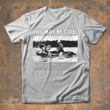 Teddy Riding Moose T Shirt