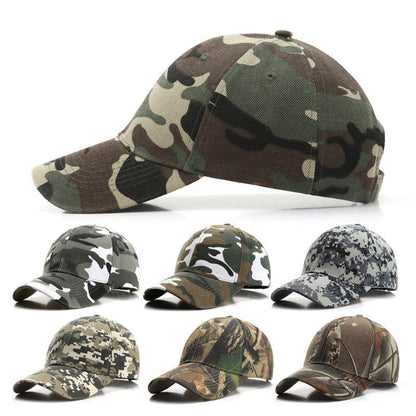 Outdoor Digital Camouflage Baseball Sun Hat
