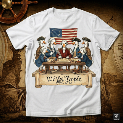 Funny Founding Fathers Duck Shirt