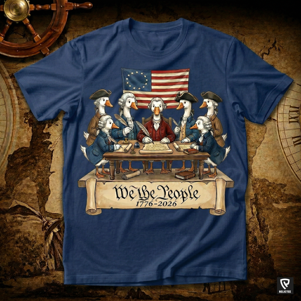 Funny Founding Fathers Duck Shirt