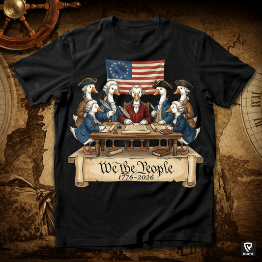 Funny Founding Fathers Duck Shirt